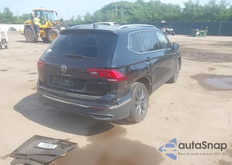 2022 Volkswagen Tiguan 2.0T Se z USA, uszkodzony, nr VIN 3VV2B7AX0NM142975